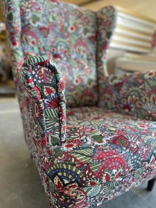 Fotel Uszak Flower Boho 