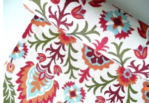 Tkanina żakardowa kolor Rojo szerokość 280 cm 